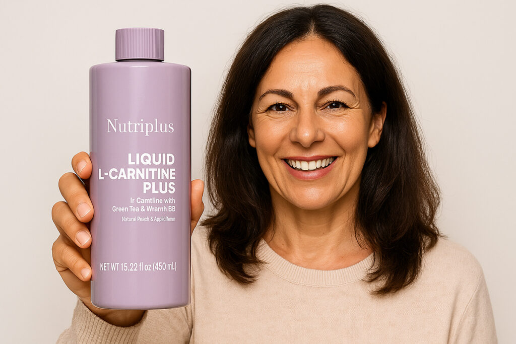 Nutriplus L-Carnitine aroma piersica si mar