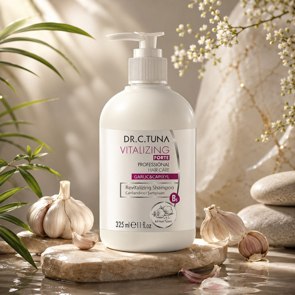 Sampon Revitalizant cu Extract de Usturoi si Capixyl Forte
